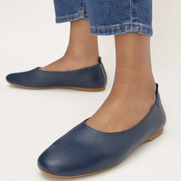 Everlane The Day Glove Flats Leather Made in Italy. Size 10 NWOT - Picture 7 of 7